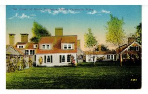 MA - South Yarmouth, Cape Cod. The House of Seven Chimneys