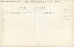 C-1910 Herefordshire UK Ross on Wye Salmon postcard 9908 