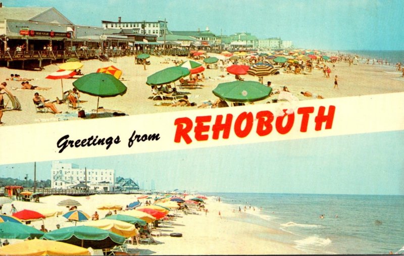 Delaware Greetings From Rehoboth 1972