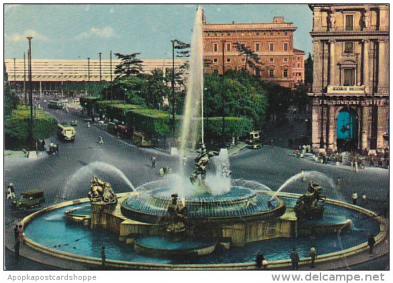 Italy Roma Rome Piazza Esedra