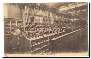 Manufacture Francaise ladies and Saint Etienne cycles Old Postcard Recipe gun...