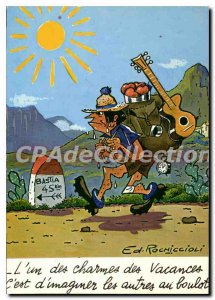 Modern Postcard Corsica A Humorous The Des Charmes A Holiday imagine others a...