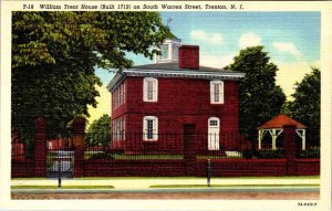 Postcard HOUSE SCENE Trenton New Jersey NJ AN0409