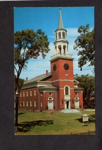 VT Unitarian Church Burlington Vermont Postcard First Congregational Society