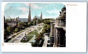 Milwaukee Wisconsin WI Postcard Grand Ave. West 8th Str. Exterior c1905 Vintage