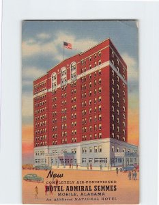 Postcard New Hotel Admiral Semmes, Mobile, Alabama