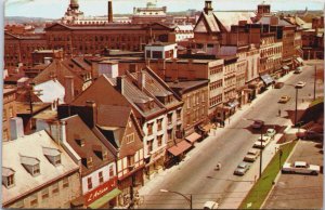 Canada Rue De La Fabrique Street Quebec Chrome Postcard C098