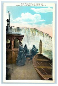 c1920s The Falls from Deck of Maid of the Mist Niagara Falls Postcard