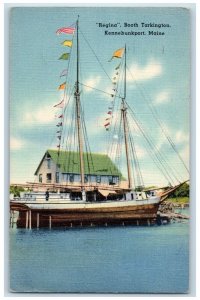 1950 Regina Booth Tarkington Kennebunkport Maine ME Posted Vintage Postcard 