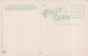 PEGRAM IDAHO~UNION PACIFIC RAILROAD SYSTEM-ROCK CUT~1920s POSTCARD 