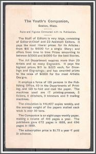 The Youth's Companion Subscribers Map