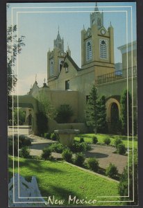 New Mexico Albuquerque San Felipe de Neri Church Photo by Pat Berrett~ Chrome