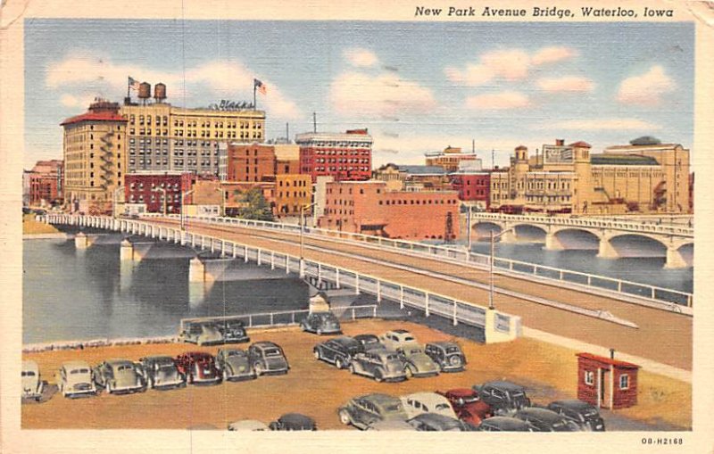 New Park Avenue Bridge Waterloo, Iowa, USA 1941 