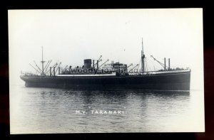 bf617 - Shaw Savill Cargo Ship - Taranaki , built 1928 - postcard Feilden