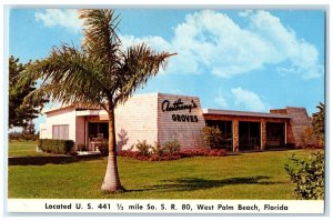 c1960 Anthony's Grove Tourist Attraction South West Palm Beach Florida Postcard