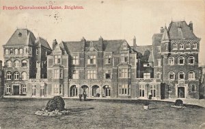 BRIGHTON SUSSEX ENGLAND~FRENCH CONVALESCENT HOME~1907 PHOTO POSTCARD