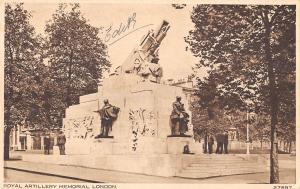 uk29098 royal artillery memorial london real photo uk