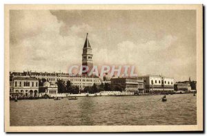 Old Postcard Venezia S Marco Dal Mare