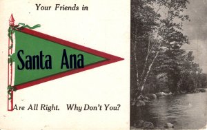 Santa Ana, California - Your Friends in Santa Ana are All Right - c1908