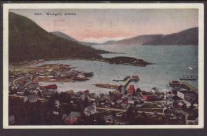 Bird's Eye View,Wrangell,AK Postcard