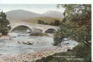 Scotland Postcard - Old Bridge of Dee - Near Braemar - Aberdeenshire - Ref 6698A