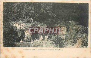 Old Postcard Surroundings of Toul Former entrance of Ste Queen Caves