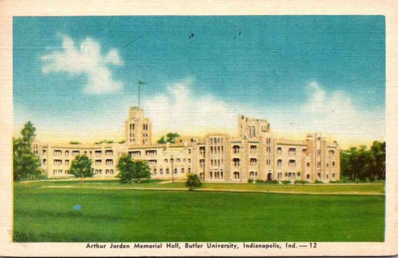 Indiana Indianapolis Arthur Jordan Memorial Hall Butler University 1945 Dexte...