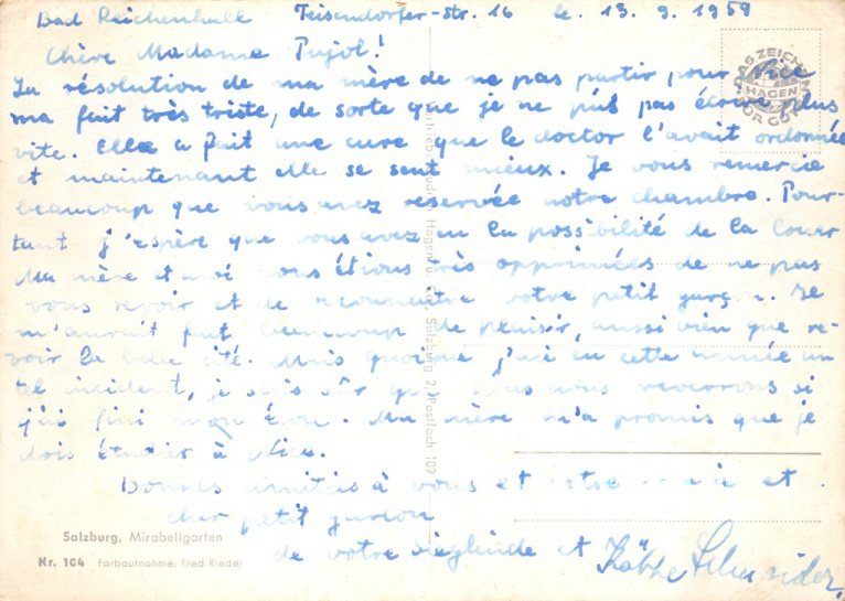 Postcard Moderne Salzburg, Mirabell