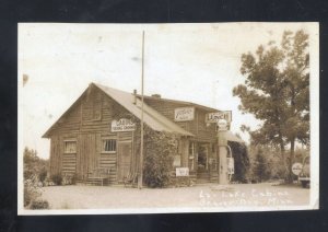 REAL PHOTO BEAVER BAY MINNESOTA LOST LAKE CABINS POSTCARD COPH