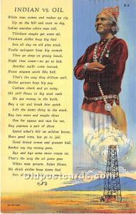 Indian Vs Oil 1943 Missing Stamp