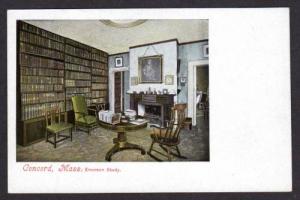 MA Ralph Waldo Emerson CONCORD MASS Postcard UDB PC