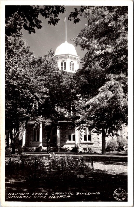 Frashers RP Postcard Nevada State Capitol Building in Carson City, Nevada