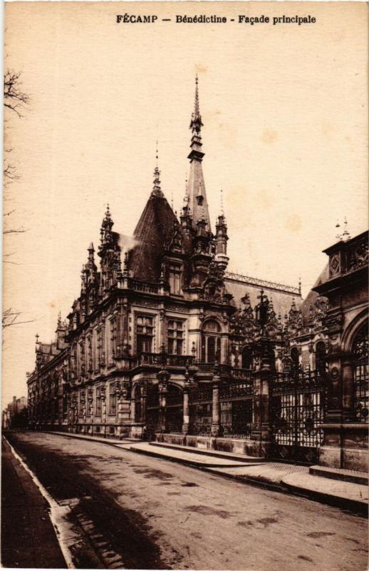 CPA FÉCAMP-Benedictine-Facade principale (269689)