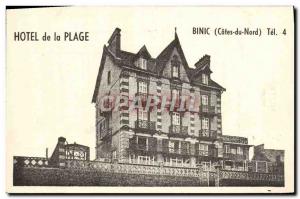 Postcard Old Binic Hotel de la Plage