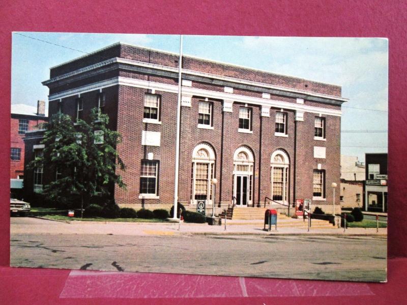 Postcard OH Van Wert US Post Office