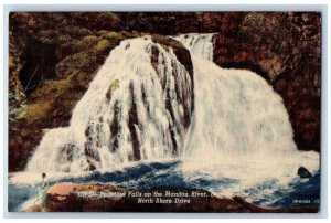 Duluth Minnesota MN Postcard Falls Manitou River Lake Superior North Shore Drive