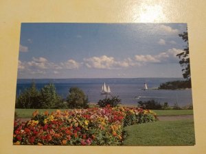 Baddeck Bay Nova Scotia Postcard