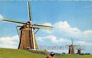 Dutch Windmill Moulin a Vent Unused 