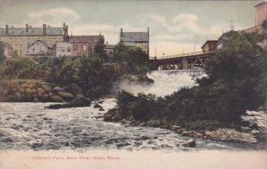 Maine Saco Cataract Falls Saco River
