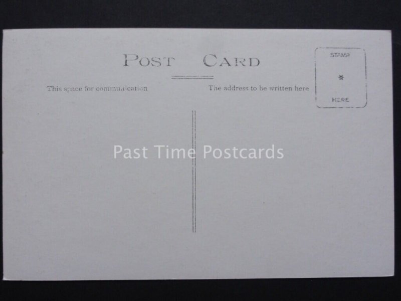 Excellent Beach Promenade & Beach Huts Scene - Old RP Postcard, unknown location