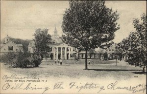 Morristown New Jersey NJ School for Boys c1910 Vintage Postcard