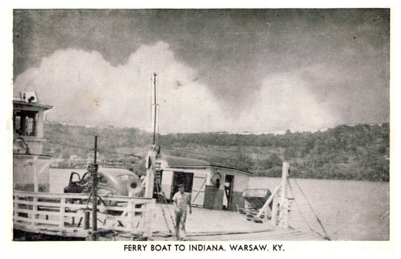 Kentucky  Warshaw  Ferry Boat to Indiana