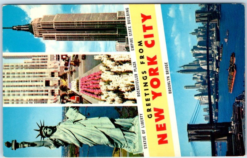 x18 New York LOT c1960s NY Greetings City Alder Creek Albany Postcard Vtg A181