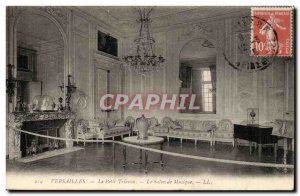 Versailles Old Postcard Petit Trianon The Music Room