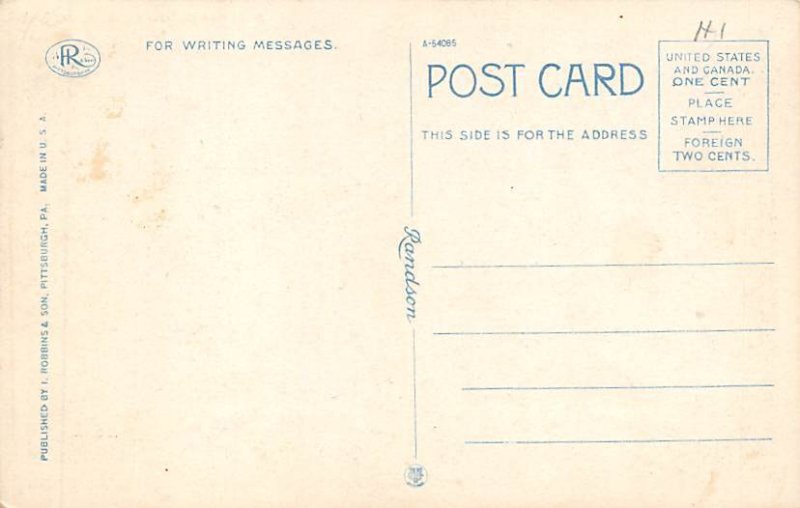 Post Office Post Office - Wheeling, West Virginia WV Postcard