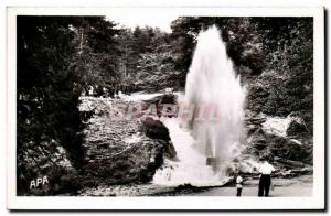 Postcard Modern Saint Ferreol The basin The sheaf in the park