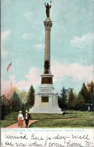 Postcard PA Gettysburg - New York State Monument