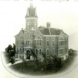 RPPC Old Courthouse Wood County  Grand Rapids WI Wisconsin UNP Postcard