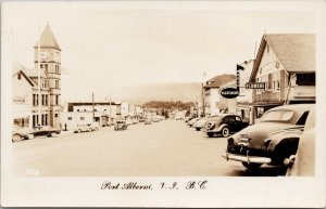 Port Alberni BC Vancouver Island Unused Real Photo Postcard E98