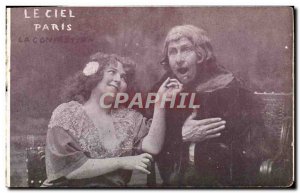 Old Postcard Theater Paris Montmartre Heaven Confession